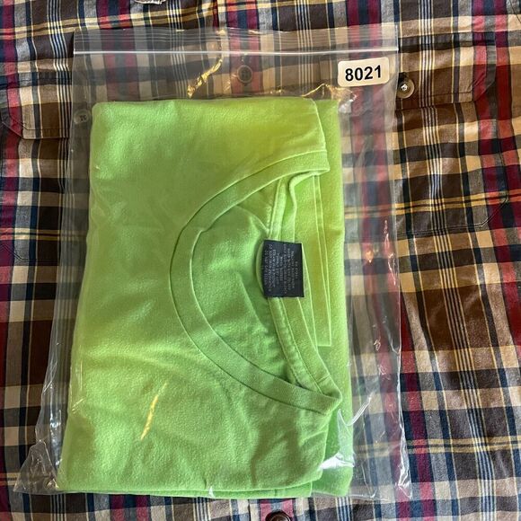 Vintage Polo Ralph Lauren Shirt Mens Extra Large Green Box Logo Casual - Picture 12 of 12